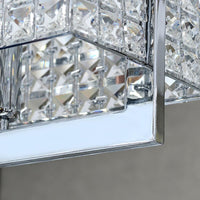 Lampes modernes de luxe en cristal clair, lustre chromé, lampes à leds, décoration intérieure, lampe suspendue, luminaires d'intérieur - Avenila - Éclairage intérieur, design et plus