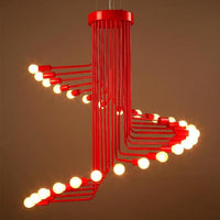 Modern Novelty Swirly Ball Light Chandelier - Avenila - Interior Lighting, Design & More