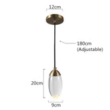 Lampes à suspension Sofrey Ultra-Luxury Modern Crystal Ball LED - Avenila - Éclairage intérieur, design et plus