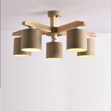 Lustre à LED en bois massif E27 avec abat-jour en fer - Avenila - Éclairage intérieur, design et plus