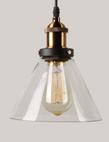 Lampes rétro en verre à pendentif large Vintage 5,5" à 11" - Avenila - Éclairage intérieur, design et plus