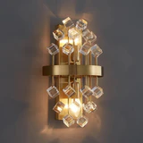 Creative Crystal Ball Modern Gold Sconce Light For Bedroom Hotel Restaurant - Avenila - Interior Lighting, Design & More