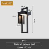 Stainless Steel Outdoor Wall Garden IP65 Waterproof Patio Light - Avenila - Interior Lighting, Design & More