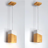1pz Luci a sospensione moderne e legnose - Avenila - Illuminazione, design e altro ancora