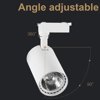 3-in-1 LED 40W LED Track Light - 1x Piece - Avenila - Illuminazione interna, Design & Altro