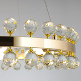 50, 60, 80cm Lampadario da salotto Sofrey Modern Crystal Gold Ring Chandelier - Avenila - Illuminazione, design e altro ancora