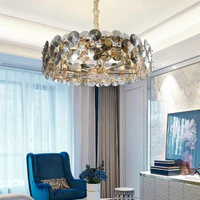 Lampadario di lusso in cristallo grigio fumo di 50-80 cm - Avenila - Illuminazione, design e altro ancora