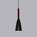 9 1/2" Wide Aluminum & Wood Pendant Light - Avenila - Illuminazione d'interni, Design & Altro