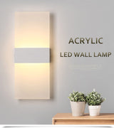 Avenila Acrylic LED Simple Hotel Wall Sconce Light - Avenila - Interior Lighting, Design & More