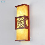 Lampada da parete in legno creativa in stile cinese - Avenila - Illuminazione d'interni, design e altro ancora