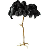 Lampada da terra Designer Modern Tree Branch Tree Branch Feather - Avenila - Illuminazione d'interni, Design & More