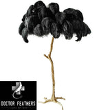 Lampada da terra Designer Modern Tree Branch Tree Branch Feather - Avenila - Illuminazione d'interni, Design & More