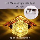 Plafoniere quadrate in cristallo a soffitto a LED 3W/5W Modern - Avenila - Illuminazione, design e altro ancora