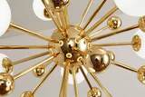 Lampadario in vetro LED Gold Sputnik - Avenila - Illuminazione, design e altro ancora