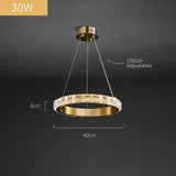 Inside Outside Luxury Gold & Black Multi-Ring Chandelier - Avenila - Interior Lighting, Design & More