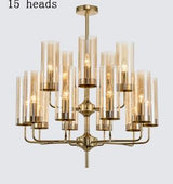 Modern Luxury Glass Chandelier 6-15 Heads - Avenila - Interior Lighting, Design & More