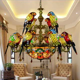 Lampadario in vetro colorato Parrot Bird - Avenila - Illuminazione d'interni, design e altro ancora