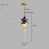 Lampade a sospensione Sofrey LED in vetro lucido - Avenila - Illuminazione d'interni, Design & Altro