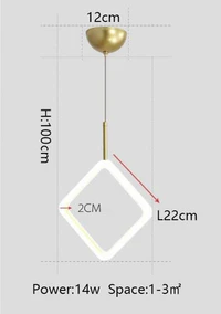Sofrey Ring Pendant Light LED 1, 2, 3 Suspended Ceiling Lights - Avenila - Interior Lighting, Design & More