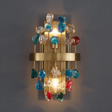 Creative Crystal Ball Modern Gold Sconce Light For Bedroom Hotel Restaurant - Avenila - Interior Lighting, Design & More