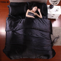 100% Pure Satin Silk Bedding Set, King & Queen Size - Avenila - Interior Lighting, Design & More