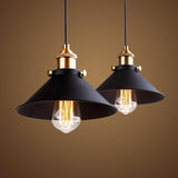 1Pcs Black 8 3/4" Wide Vintage Adjustable Industrial Pendant Light - Avenila - Interior Lighting, Design & More