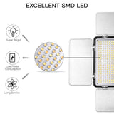 2 Set 600pcs Studio Camera Photo Light 3200K/5500K LED Video Light Kit with 2m Tripod and NP-F550 Batteries - Avenila - Interior Lighting, Design & More