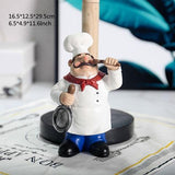 29.5cm Italian Chef Double-Layer Paper Towel Holder - Avenila - Interior Lighting, Design & More