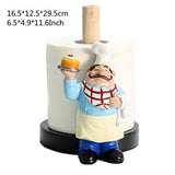 29.5cm Italian Chef Double-Layer Paper Towel Holder - Avenila - Interior Lighting, Design & More