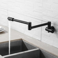 360 Degree Rotating Black Wall Mounted Faucet - Avenila - Interior Lighting, Design & More