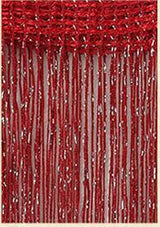 3x2.6m String Curtain Shiny Tassel Line Curtains Window Door Divider Drape Living Room Decor Valance - Avenila - Interior Lighting, Design & More