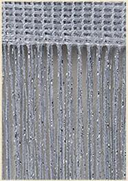 3x2.6m String Curtain Shiny Tassel Line Curtains Window Door Divider Drape Living Room Decor Valance - Avenila - Interior Lighting, Design & More
