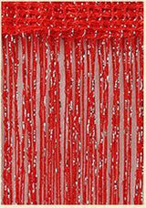 3x2.6m String Curtain Shiny Tassel Line Curtains Window Door Divider Drape Living Room Decor Valance - Avenila - Interior Lighting, Design & More
