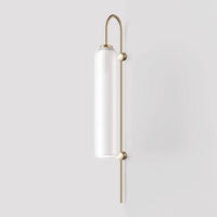 Avenila Creative Blue and White Glass Tube Wall Sconce Light - Avenila - Interior Lighting, Design & More