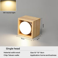 Avenila Disassembly of Light Source Tricolor Wooden LED Down light - Avenila - Interior Lighting, Design & More