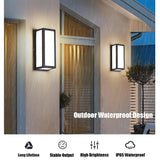 Avenila LED Waterproof Outdoor Rectangular Wall Sconce with Motion Sensor - Avenila - Interior Lighting, Design & More