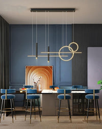 Avenila Modern Minimalist Pendant Circle Ring Chandelier - Avenila - Interior Lighting, Design & More