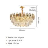 Avenila Modern Treasure Jewel Crystal Chandelier - Avenila - Interior Lighting, Design & More