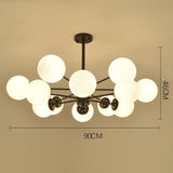 Avenila Semiflush LED Modern Ball Chandelier - Avenila - Interior Lighting, Design & More