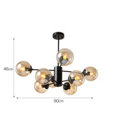 Avenila Semiflush LED Modern Ball Chandelier - Avenila - Interior Lighting, Design & More