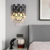 Avenila Speciality Smoke Black Crystal Wall Sconce Light 1pcs - Avenila - Interior Lighting, Design & More