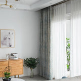 Chenille Jacquard Curtains for Living Room Retro Shiny Luxury Drapes for Bedroom High-Grade Window Treatments Single Panel - Avenila - Interior Lighting, Design & More