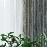 Chenille Jacquard Curtains for Living Room Retro Shiny Luxury Drapes for Bedroom High-Grade Window Treatments Single Panel - Avenila - Interior Lighting, Design & More