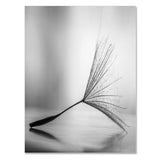 Dandelion Flower Canvas Painting Modern Black White Art Pictures for Home Decoration Living Room Abstract Wall Poster No Frame - Avenila - Interior Lighting, Design & More
