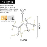 Dimmable LED Helicopter Chandelier - Avenila - Interior Lighting, Design & More