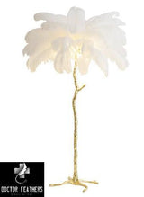 Dr. Feathers Designer Modern Luxury Feather Floor Lamp - Avenila - Interior Lighting, Design & More