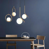 DX Modern Globe Bedroom Restaurant Pendant Light - Avenila - Interior Lighting, Design & More