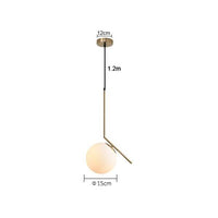 DX Modern Globe Bedroom Restaurant Pendant Light - Avenila - Interior Lighting, Design & More