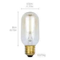 Edison Bulb Vintage Lamps Incandescent Bulbs Retro lamp Industrial Light Bulb E27 85-260V 40W - Avenila - Interior Lighting, Design & More