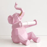 Elephant & Deer Toilet Paper Holder for Bathroom - Avenila - Interior Lighting, Design & More